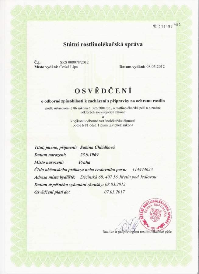 Zahradnicke_sluzby_Chladkova_Jiretin_osvedceni